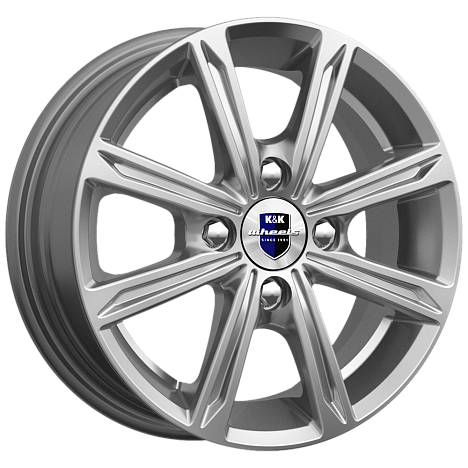 Флэш (КС710) 5.000xR13 4x98 DIA58.5 ET35 дарк платинум