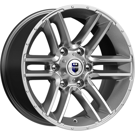 Алгама (КС762) 8.000xR17 6x139.7 DIA106.1 ET-10 дарк платинум