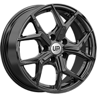 Литые диски Up120 (КС1114) 6.500xR16 5x110 DIA65.1 ET38 New Black для Opel Combo