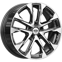 Литые диски АТАКОР (КЛ376) 7.000xR17 5x112 DIA66.6 ET40 алмаз