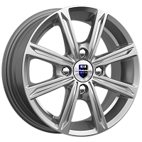 Литые диски Флэш (КС710) 5.000xR13 4x114.3 DIA69.1 ET45 дарк платинум Литые диски Флэш (КС710) 5.000xR13 4x114.3 DIA69.1 ET45 дарк платинум