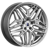 Литые диски Колумб (КС1038) 7.000xR19 5x108 DIA60.1 ET33 дарк платинум для Chery