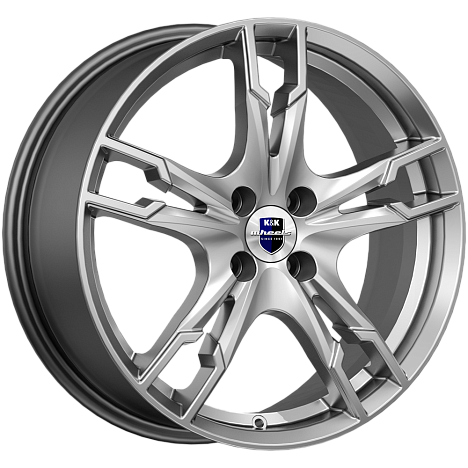 Солар (КС875) 7.000xR17 4x100 DIA60.1 ET45 дарк платинум