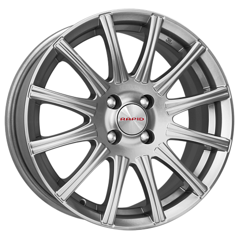 Сиеста (КС477) 5.000xR13 4x98 DIA58.5 ET38 дарк платинум Сиеста (КС477) 5.000xR13 4x98 DIA58.5 ET38 дарк платинум