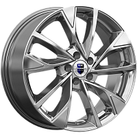 Литые диски Роквуд (КС900) 7.000xR17 5x112 DIA57.1 ET40 дарк платинум для Audi A6