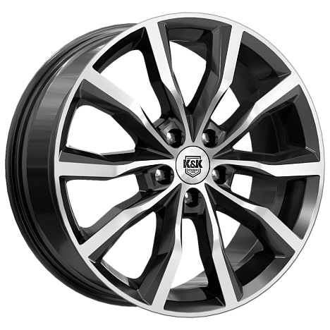 Портер (КС906) 7.500xR18 5x110 DIA67.1 ET45 алмаз черный