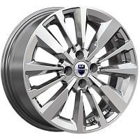 Литые диски Эрман (КС997) 6.500xR16 4x100 DIA54.1 ET49 дарк платинум