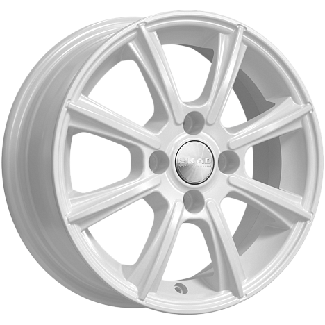 МОНАКО (КЛ185) 5.500xR14 4x100 DIA67.1 ET43 белый МОНАКО (КЛ185) 5.500xR14 4x100 DIA67.1 ET43 белый