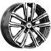Аламер 7.5Jx18H2 (КС1216) 7.500xR18 5x108 DIA59.6 ET45 алмаз черный