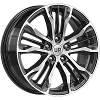 Литые диски Up106 (КС991) 7.000xR17 5x110 DIA65.1 ET37 New Diamond для Saab 900