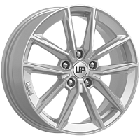 Литые диски Up104 (КС987) 6.500xR17 5x114.3 DIA67.1 ET50 Silver Classic для Mazda Литые диски Up104 (КС987) 6.500xR17 5x114.3 DIA67.1 ET50 Silver Classic для Mazda