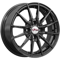 Литые диски Финчер (КС1119) 5.500xR14 4x100 DIA60.1 ET43 BK для Dacia Sandero