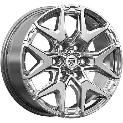 Гангут (КС1176) 7.500xR18 6x139.7 DIA92.5 ET50 дарк платинум