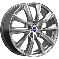 Литые диски Арнар (КС896) 7.000xR17 5x110 DIA67.1 ET40 дарк платинум для Alfa Romeo Spider