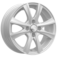 Литые диски МАЛЬТА (КЛ248) 5.500xR14 4x100 DIA67.1 ET38 белый для Mitsubishi Attrage