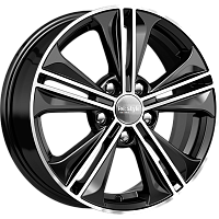 Литые диски КС778 (ZV 16_Octavia A7) (КС778) 6.000xR16 5x112 DIA57.1 ET48 алмаз черный Литые диски КС778 (ZV 16_Octavia A7) (КС778) 6.000xR16 5x112 DIA57.1 ET48 алмаз черный