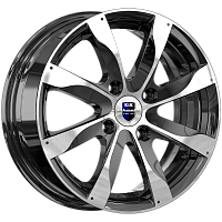 Литые диски Джемини-оригинал (КС617) (КС617) 6.000xR15 4x100 DIA60.1 ET40 алмаз черный для Renault Megane