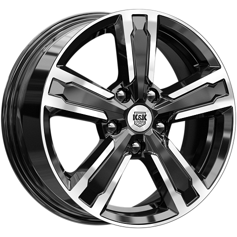 Оклахома (КС998) 6.500xR16 5x114.3 DIA67.1 ET38 алмаз черный
