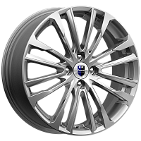 Литые диски Сильверстоун (КС770) 6.500xR17 4x100 DIA67.1 ET45 дарк платинум