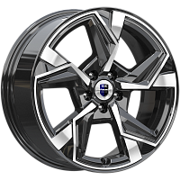 Литые диски Кайан (КС1012) 7.500xR18 5x114.3 DIA60.1 ET35 алмаз черный для Lexus Nx