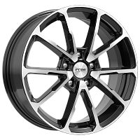 Литые диски Skibidi (КС909) 6.500xR17 5x114.3 DIA67.1 ET49 Блэк Джек Литые диски Skibidi (КС909) 6.500xR17 5x114.3 DIA67.1 ET49 Блэк Джек