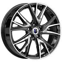 Литые диски Кайлас (КС1054) 6.500xR18 5x114.3 DIA66.6 ET37 алмаз черный Литые диски Кайлас (КС1054) 6.500xR18 5x114.3 DIA66.6 ET37 алмаз черный