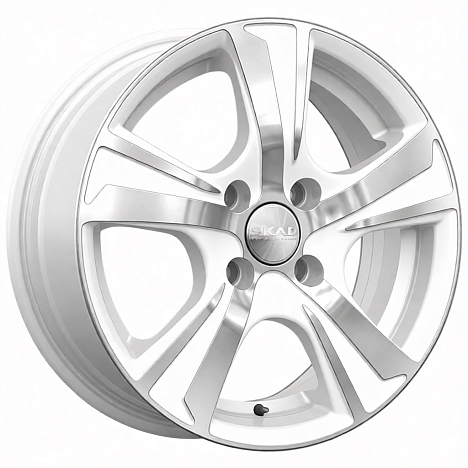 КРИТ (КЛ241) 5.500xR14 4x100 DIA56.6 ET39 алмаз-белый