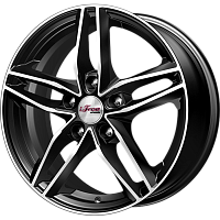 Литые диски Moskva (КС689) 6.500xR16 5x100 DIA56.1 ET48 Блэк Джек для Rover
