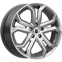 Литые диски Пандора (КС466) 8.500xR19 5x114.3 DIA60.1 ET35 дарк платинум для Changan Uni-T