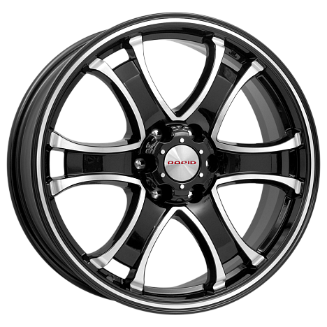 Балеар (КС727) 7.500xR18 6x139.7 DIA100.1 ET38 алмаз черный