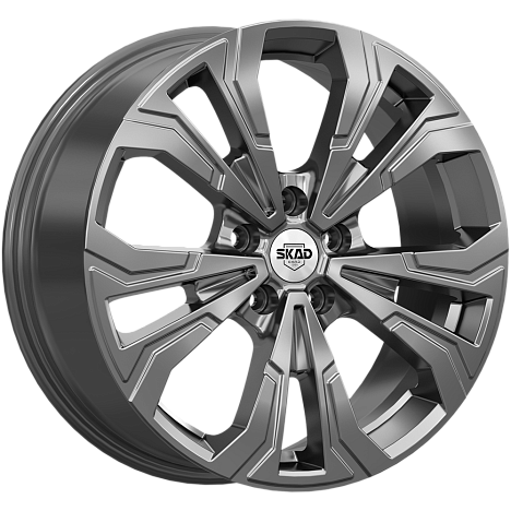 ERIDAN (КЛ1179) 7.500xR18 5x108 DIA67.1 ET49 графит ERIDAN (КЛ1179) 7.500xR18 5x108 DIA67.1 ET49 графит