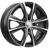 Литые диски МАЛЬТА (КЛ248) 5.500xR14 4x100 DIA67.1 ET45 алмаз для Opel Astra