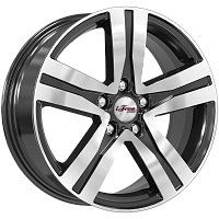 Литые диски Rebel (КС913) 7.000xR17 5x108 DIA67.1 ET45 Блэк Джек для Ford Grand C-Max
