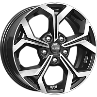 Литые диски КС878 (ZV 16_Jetta) (КС878) 6.500xR16 5x112 DIA57.1 ET50 алмаз черный для SEAT Altea Freetrack