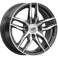 Литые диски Up125 (КС1101) 6.000xR15 4x108 DIA65.1 ET23 New Diamond для DS Ds3 Cabrio