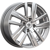 Литые диски Хант (КС1034) 6.000xR15 4x98 DIA58.5 ET33 дарк платинум