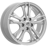 Литые диски Up103 (КС982) 6.500xR16 5x112 DIA57.1 ET40 Silver Classic для Volkswagen Golf Plus