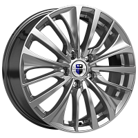 Литые диски Flanker (КС1097) 6.500xR17 5x112 DIA66.6 ET39 дарк платинум для Volkswagen Golf Cross Литые диски Flanker (КС1097) 6.500xR17 5x112 DIA66.6 ET39 дарк платинум для Volkswagen Golf Cross