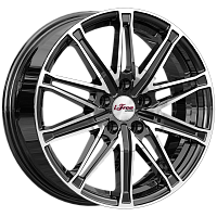 Литые диски Виар (КС1065) 6.500xR17 5x112 DIA57.1 ET45 Блэк Джек для Skoda Superb Литые диски Виар (КС1065) 6.500xR17 5x112 DIA57.1 ET45 Блэк Джек для Skoda Superb