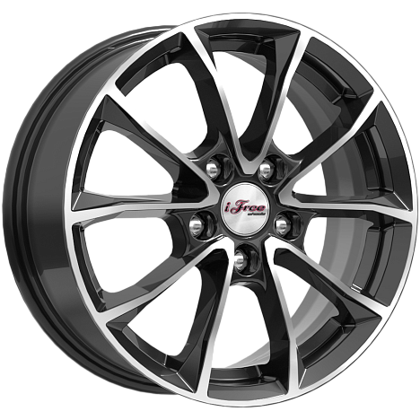 Джет (КС914) 6.500xR16 5x112 DIA57.1 ET46 Блэк Джек