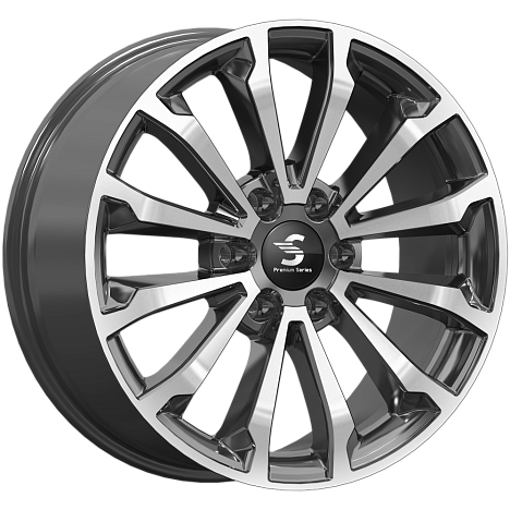 КР006 (20_Pajero Sport) (КР006) 8.500xR20 6x139.7 DIA67.1 ET33 Diamond Black Gris КР006 (20_Pajero Sport) (КР006) 8.500xR20 6x139.7 DIA67.1 ET33 Diamond Black Gris