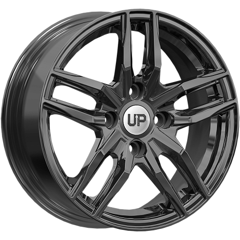 Up125 (КС1101) 6.000xR15 4x100 DIA67.1 ET30 New Black