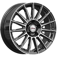 Литые диски Азур (КС1052) 6.500xR16 5x100 DIA57.1 ET38 Блэк Джек для Toyota Verso-S