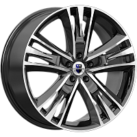 Литые диски Атлас (КС661М) 8.500xR20 5x120 DIA66.1 ET40 алмаз черный