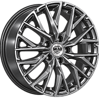 Литые диски АТЕНОР (КЛ1221) 7.000xR18 5x108 DIA63.35 ET45 графит Литые диски АТЕНОР (КЛ1221) 7.000xR18 5x108 DIA63.35 ET45 графит