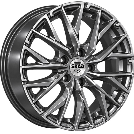 АТЕНОР (КЛ1221) 7.000xR18 5x108 DIA63.35 ET45 графит АТЕНОР (КЛ1221) 7.000xR18 5x108 DIA63.35 ET45 графит