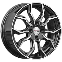 Литые диски Бохо (КС1037) 6.000xR15 4x100 DIA60.1 ET40 Блэк Джек