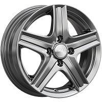 Литые диски МАГНУМ (КЛ160) 5.500xR14 4x100 DIA67.1 ET38 графит для SEAT Ibiza Литые диски МАГНУМ (КЛ160) 5.500xR14 4x100 DIA67.1 ET38 графит для SEAT Ibiza