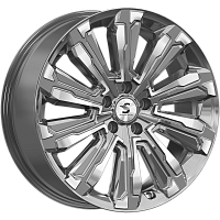 Литые диски HUMBER (КР1061) 8.000xR20 5x114.3 DIA66.1 ET45 Diamond gloss graphite