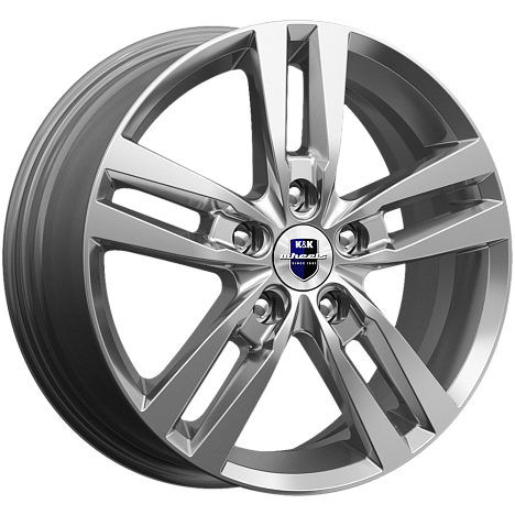 Rassvet (КС868) 6.500xR16 5x105 DIA56.6 ET38 дарк платинум Rassvet (КС868) 6.500xR16 5x105 DIA56.6 ET38 дарк платинум
